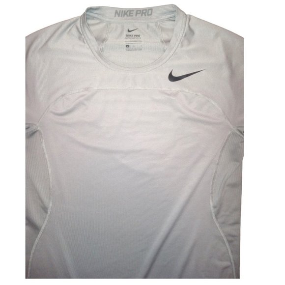 MEN'S NIKE PRO HYPERCOOL FITTED Shirt small grey - Picture 7 of 11
